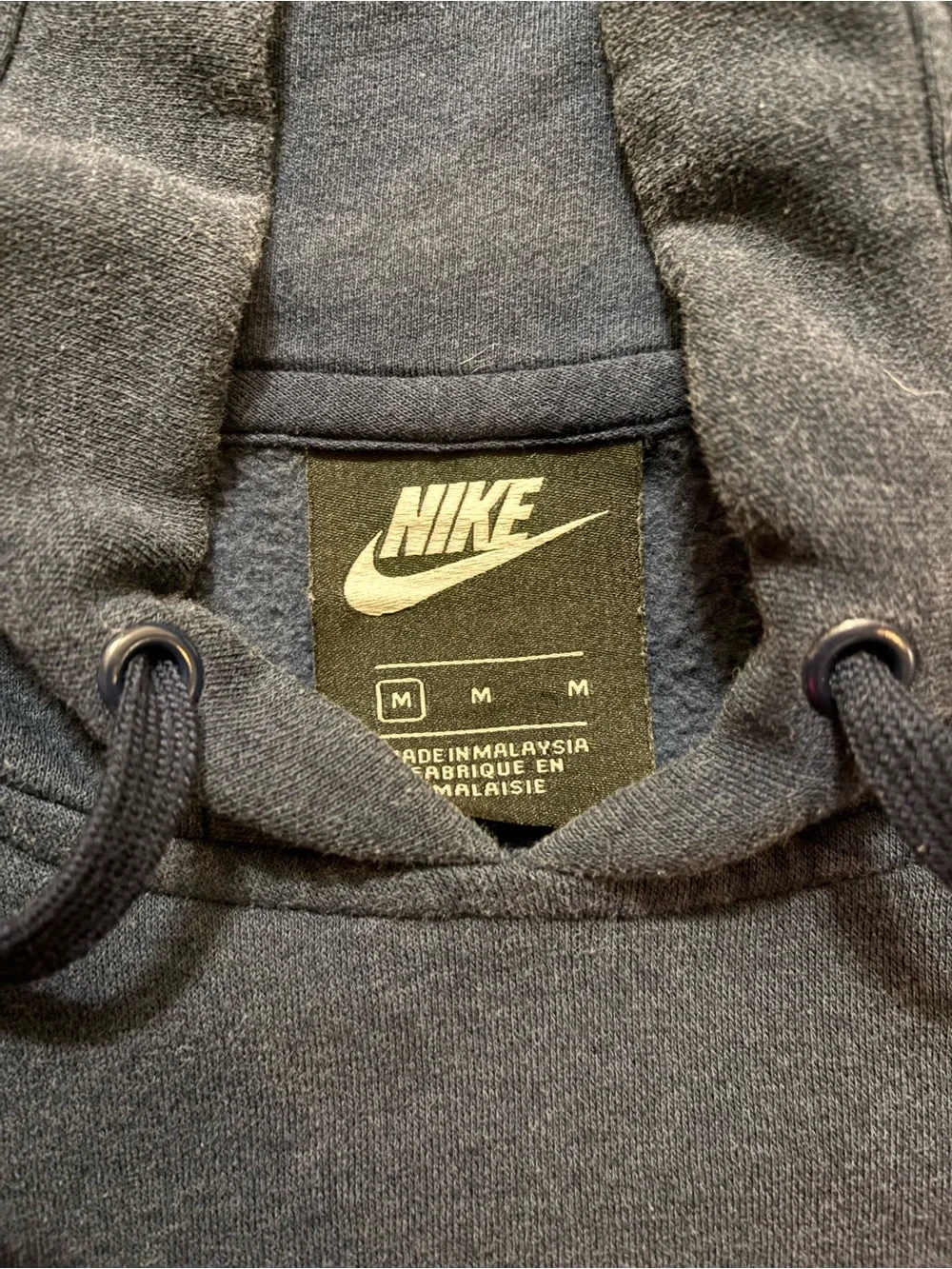 Nike Michigan navy hoodie with M logo Youth Medium